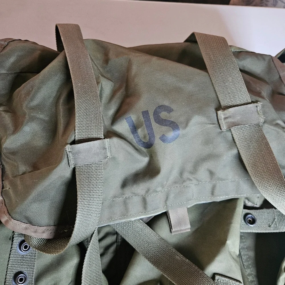 US Military ALICE Field Pack LC-1 Large Rucksack Olive Drab Green Tactical Bag